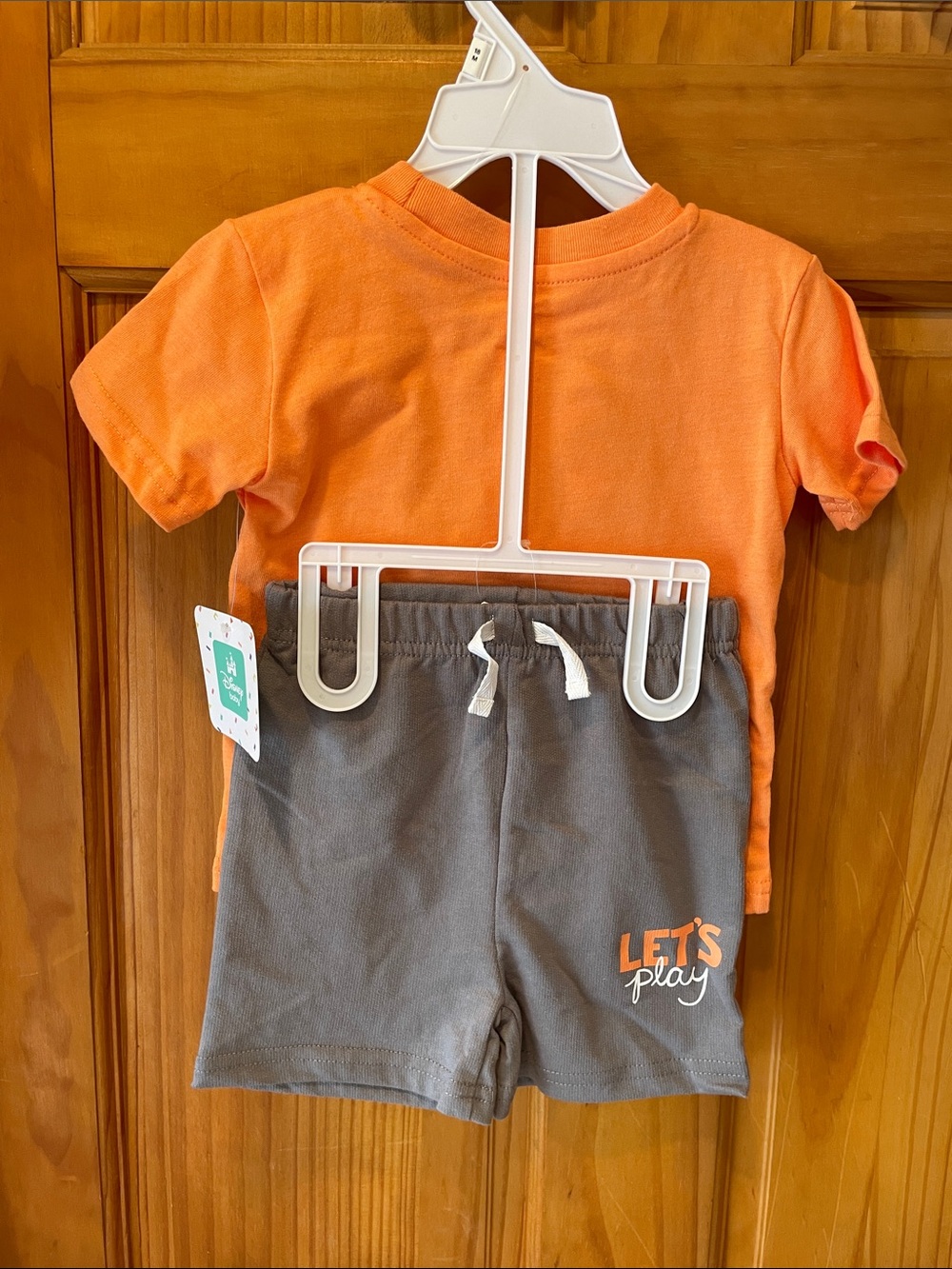 Disney Toy Story Short Sleeve Tee with Character Faces and Matching Shorts - Picture 2 of 6